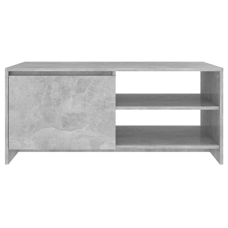 Coffee Table Concrete Grey 102x50x45 cm Engineered Wood Payday Deals