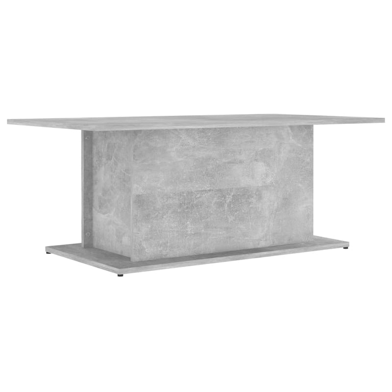 Coffee Table Concrete Grey 102x55.5x40 cm Engineered Wood Payday Deals