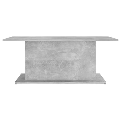 Coffee Table Concrete Grey 102x55.5x40 cm Engineered Wood Payday Deals