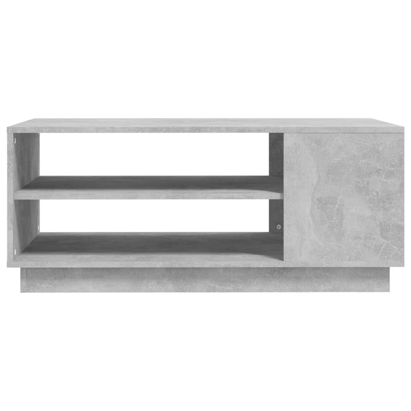 Coffee Table Concrete Grey 102x55x43 cm Engineered Wood Payday Deals
