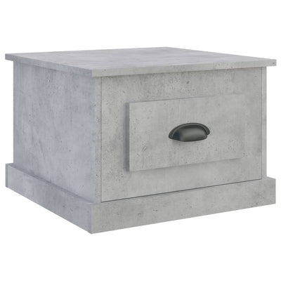 Coffee Table Concrete Grey 50x50x35 cm Engineered Wood Payday Deals