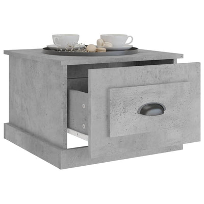 Coffee Table Concrete Grey 50x50x35 cm Engineered Wood Payday Deals