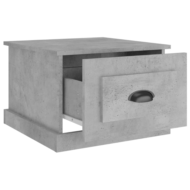 Coffee Table Concrete Grey 50x50x35 cm Engineered Wood Payday Deals