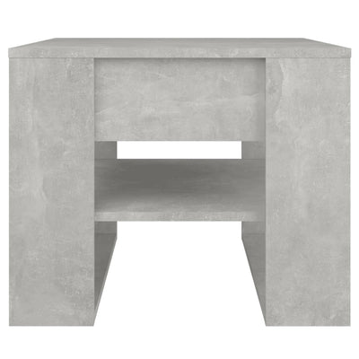 Coffee Table Concrete Grey 55.5x55x45 cm Engineered Wood Payday Deals