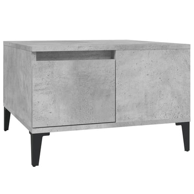 Coffee Table Concrete Grey 55x55x36.5 cm Engineered Wood Payday Deals