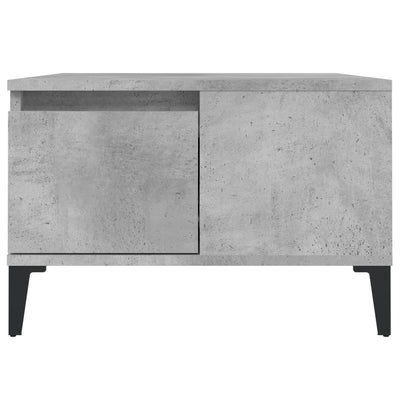 Coffee Table Concrete Grey 55x55x36.5 cm Engineered Wood Payday Deals