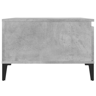 Coffee Table Concrete Grey 55x55x36.5 cm Engineered Wood Payday Deals