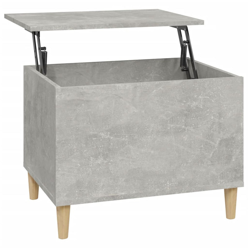 Coffee Table Concrete Grey 60x44.5x45 cm Engineered Wood Payday Deals