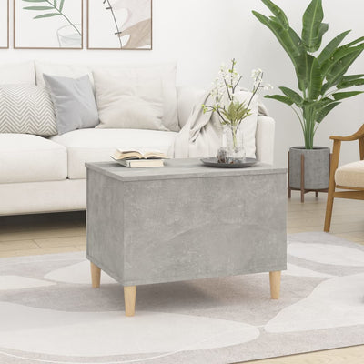 Coffee Table Concrete Grey 60x44.5x45 cm Engineered Wood Payday Deals