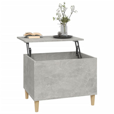 Coffee Table Concrete Grey 60x44.5x45 cm Engineered Wood Payday Deals