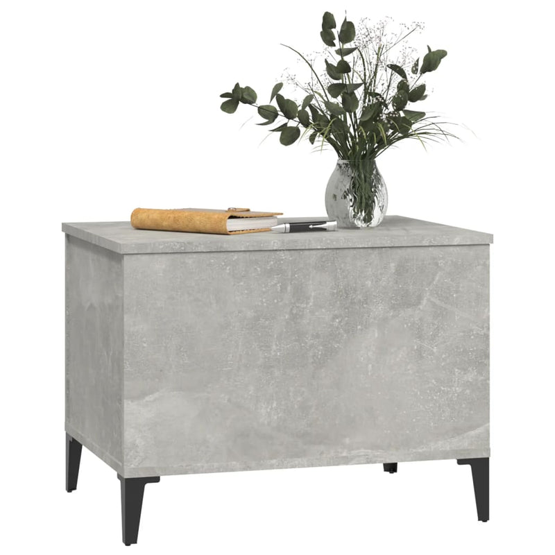Coffee Table Concrete Grey 60x44.5x45 cm Engineered Wood Payday Deals