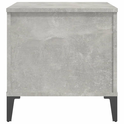 Coffee Table Concrete Grey 60x44.5x45 cm Engineered Wood Payday Deals