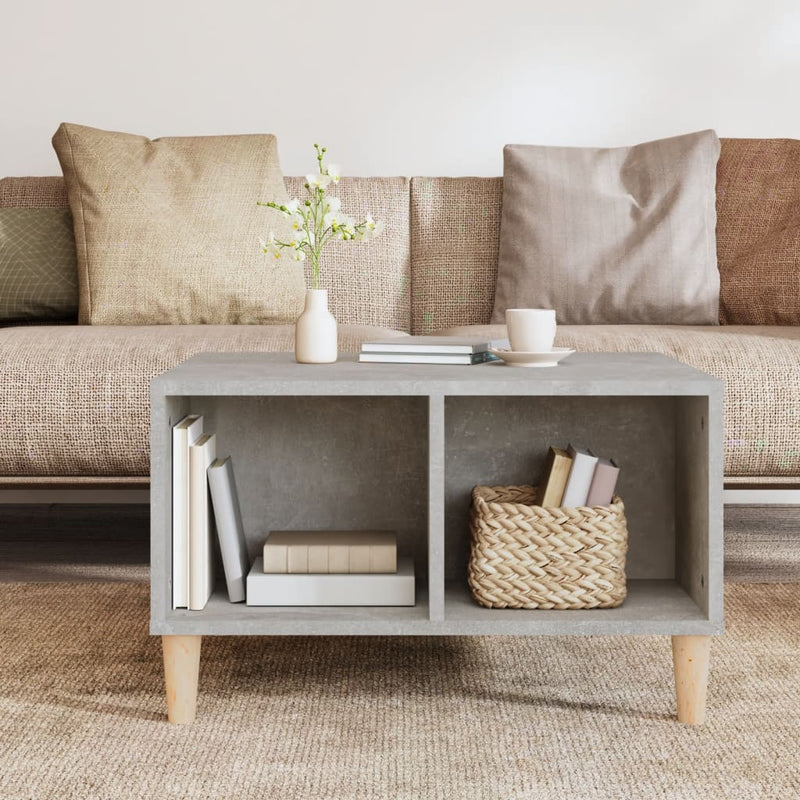 Coffee Table Concrete Grey 60x50x36.5 cm Engineered Wood Payday Deals