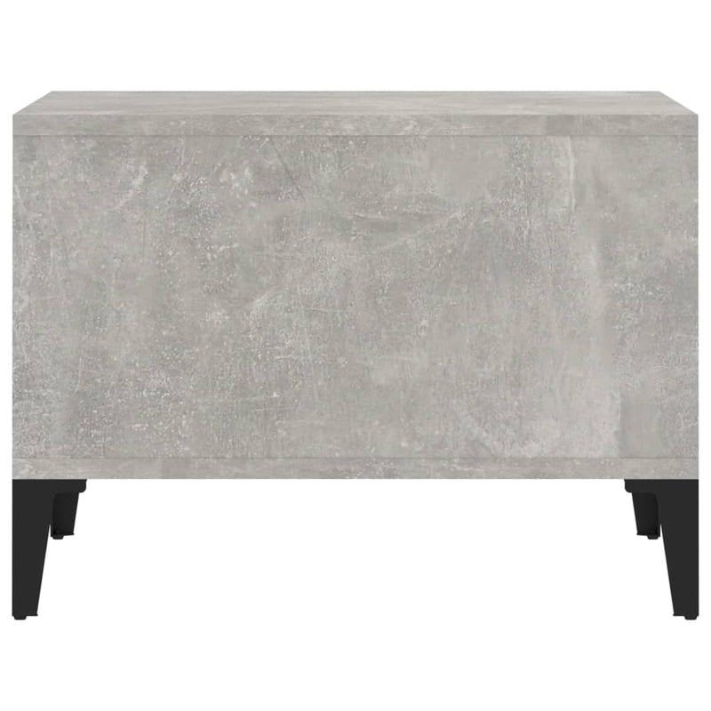 Coffee Table Concrete Grey 60x50x36.5 cm Engineered Wood Payday Deals