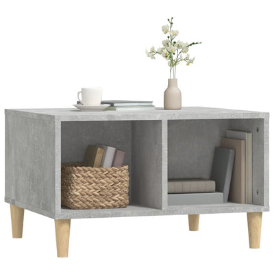 Coffee Table Concrete Grey 60x50x36.5 cm Engineered Wood Payday Deals