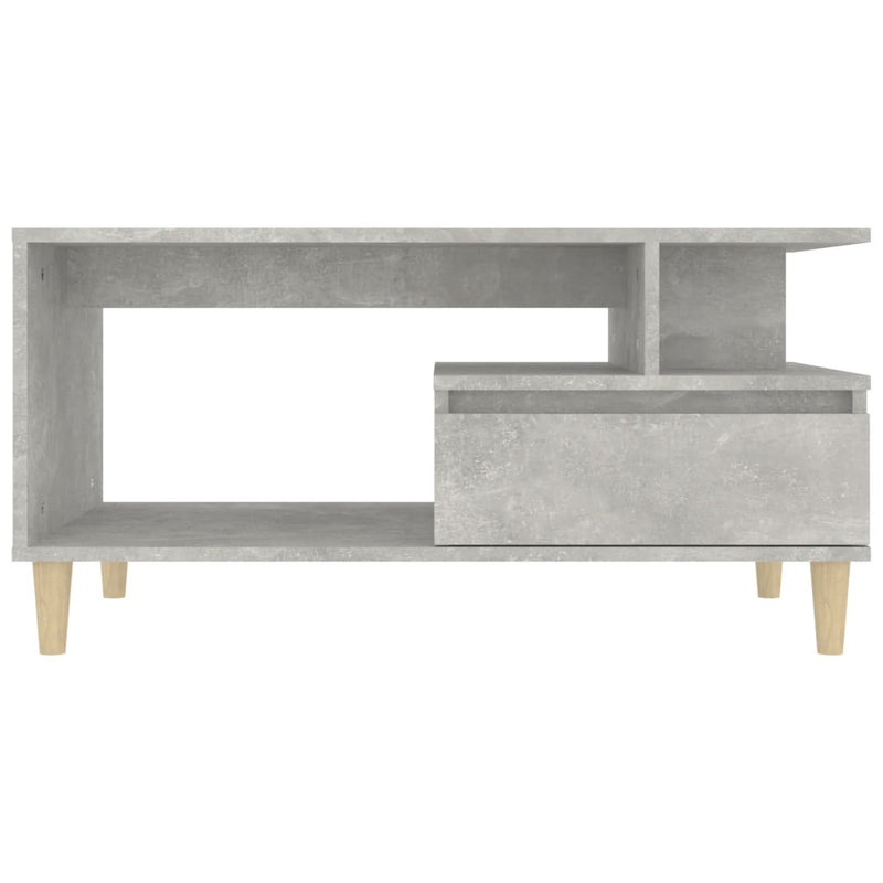 Coffee Table Concrete Grey 90x49x45 cm Engineered Wood Payday Deals
