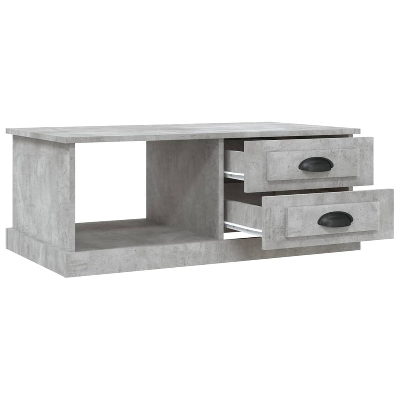 Coffee Table Concrete Grey 90x50x35 cm Engineered Wood Payday Deals