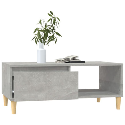 Coffee Table Concrete Grey 90x50x36.5 cm Engineered Wood Payday Deals