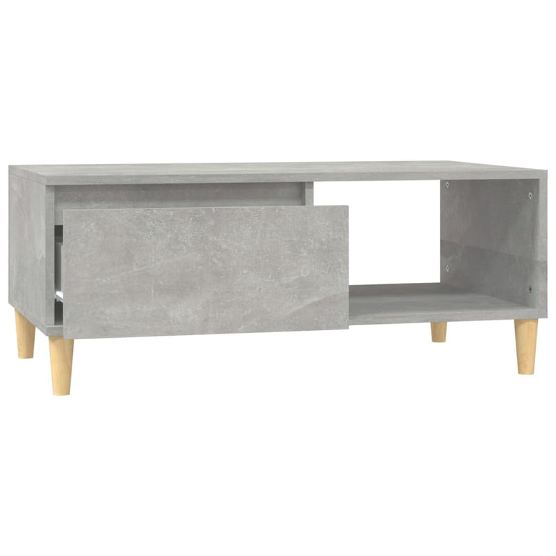 Coffee Table Concrete Grey 90x50x36.5 cm Engineered Wood Payday Deals