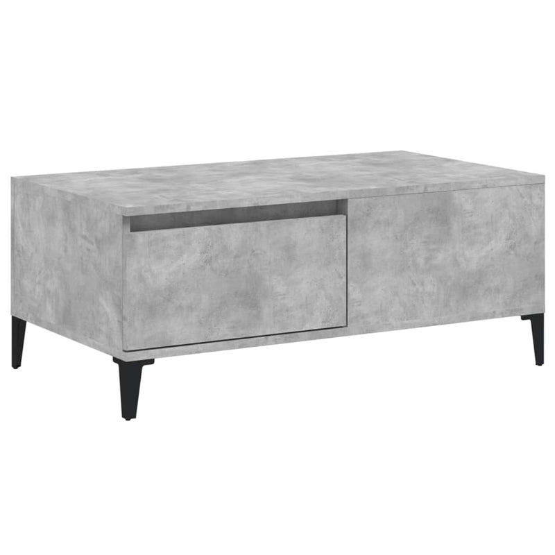 Coffee Table Concrete Grey 90x50x36.5 cm Engineered Wood Payday Deals