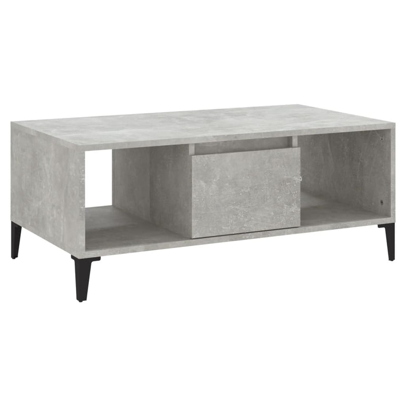 Coffee Table Concrete Grey 90x50x36.5 cm Engineered Wood Payday Deals