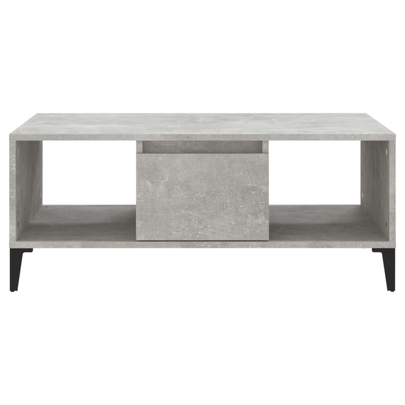 Coffee Table Concrete Grey 90x50x36.5 cm Engineered Wood Payday Deals
