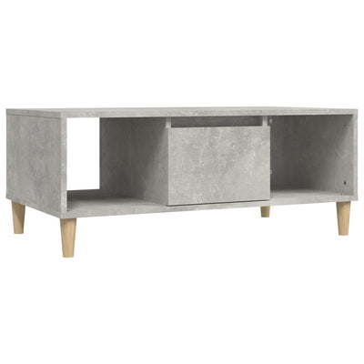 Coffee Table Concrete Grey 90x50x36.5 cm Engineered Wood Payday Deals