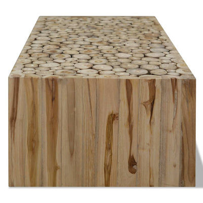 Coffee Table Genuine Teak 90x50x30 cm Payday Deals