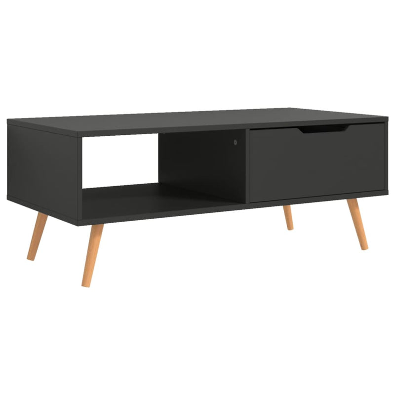 Coffee Table Grey 100x49.5x43 cm Engineered Wood Payday Deals