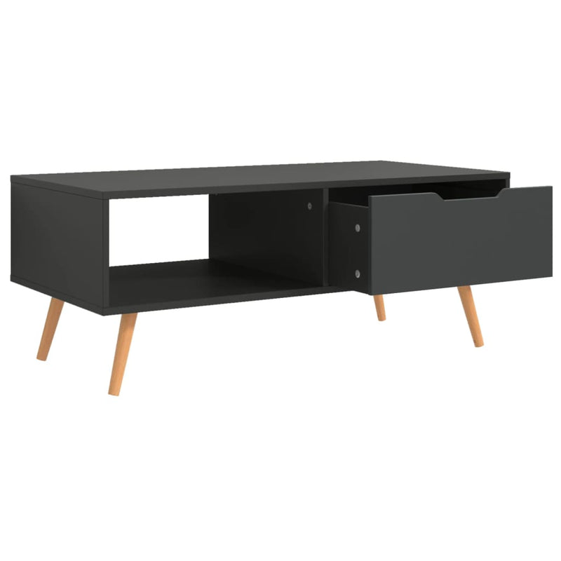 Coffee Table Grey 100x49.5x43 cm Engineered Wood Payday Deals