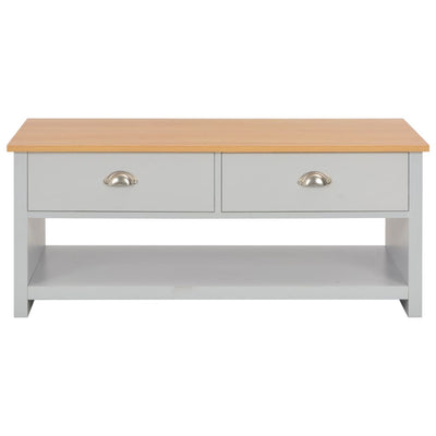 Coffee Table Grey 100x50x42 cm Payday Deals