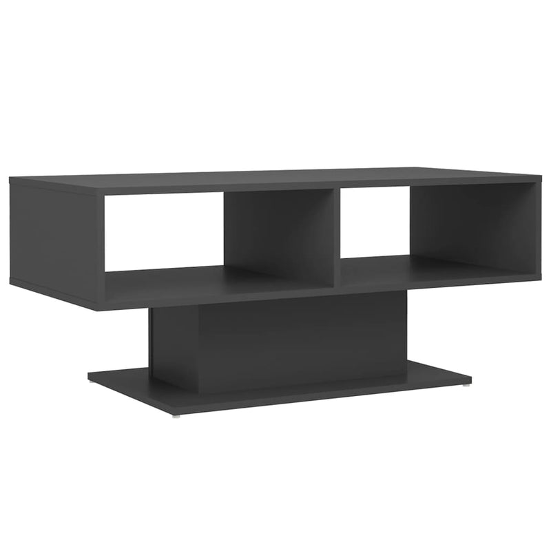 Coffee Table Grey 103.5x50x44.5 cm Engineered Wood Payday Deals