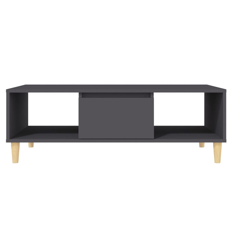 Coffee Table Grey 103.5x60x35 cm Engineered Wood Payday Deals