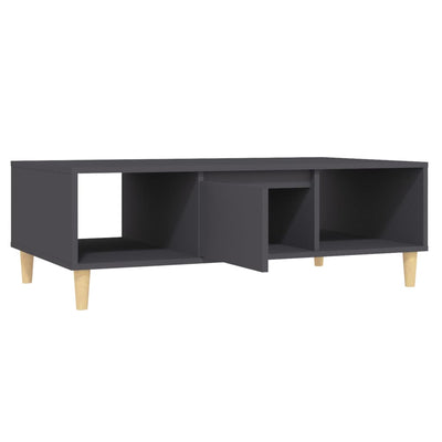 Coffee Table Grey 103.5x60x35 cm Engineered Wood Payday Deals
