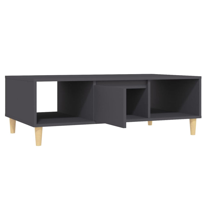 Coffee Table Grey 103.5x60x35 cm Engineered Wood Payday Deals