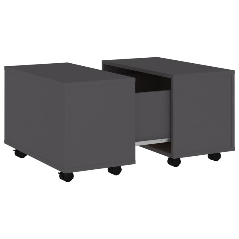 Coffee Table Grey 60x60x38 cm Engineered Wood Payday Deals