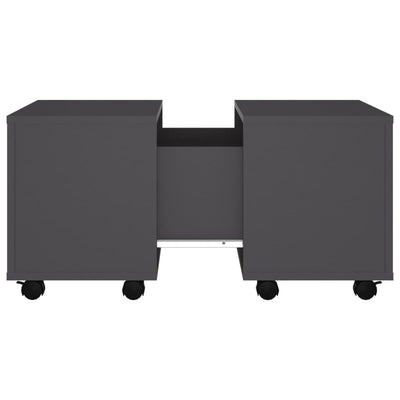 Coffee Table Grey 60x60x38 cm Engineered Wood Payday Deals