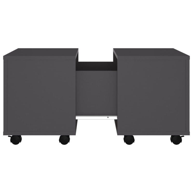 Coffee Table Grey 60x60x38 cm Engineered Wood Payday Deals