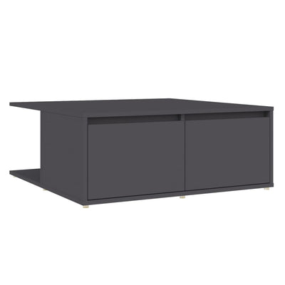 Coffee Table Grey 80x80x31 cm Engineered Wood Payday Deals