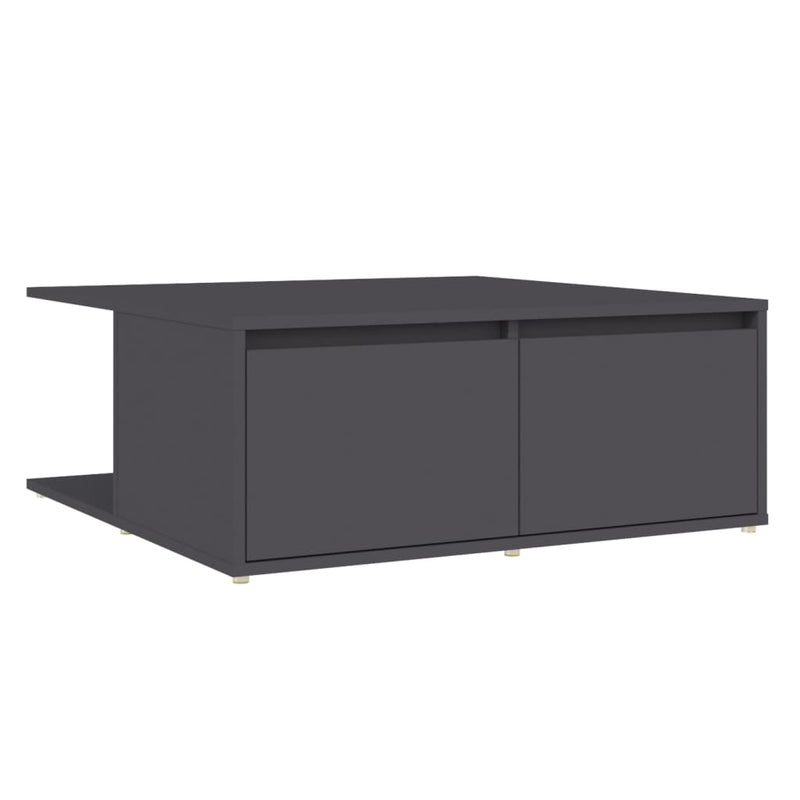 Coffee Table Grey 80x80x31 cm Engineered Wood Payday Deals