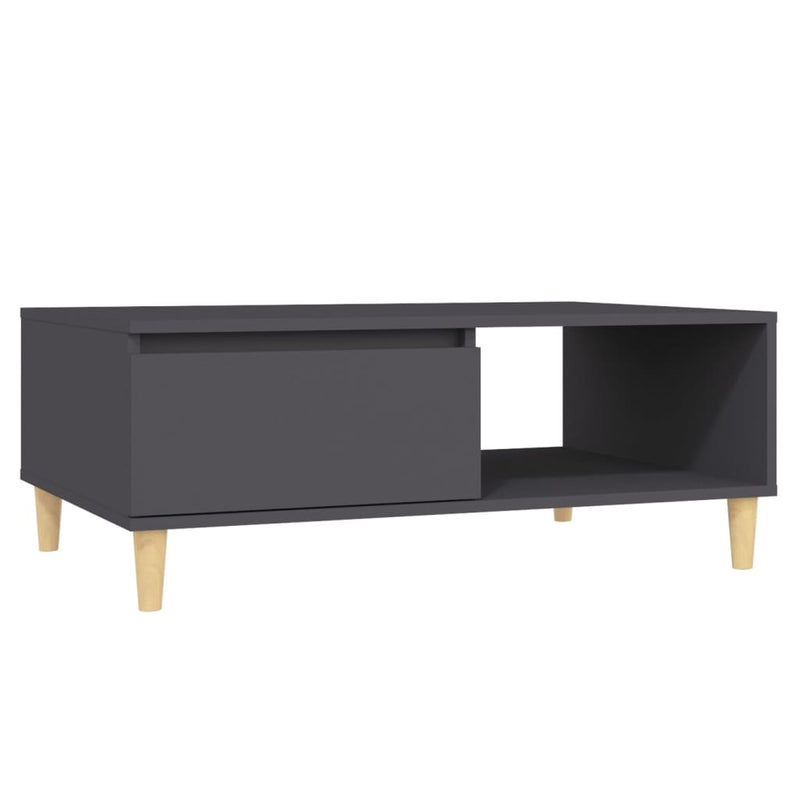 Coffee Table Grey 90x60x35 cm Engineered Wood Payday Deals