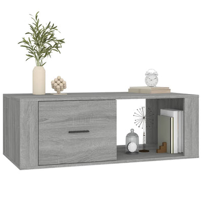 Coffee Table Grey Sonoma 100x50.5x35 cm Engineered Wood Payday Deals