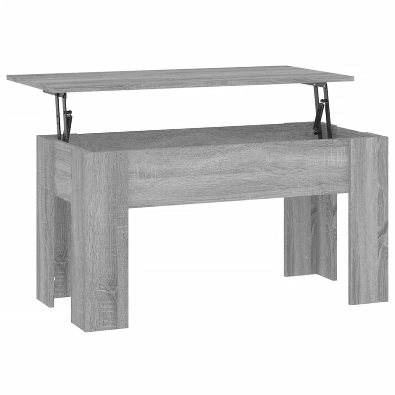 Coffee Table Grey Sonoma 101x49x52 cm Engineered Wood Payday Deals