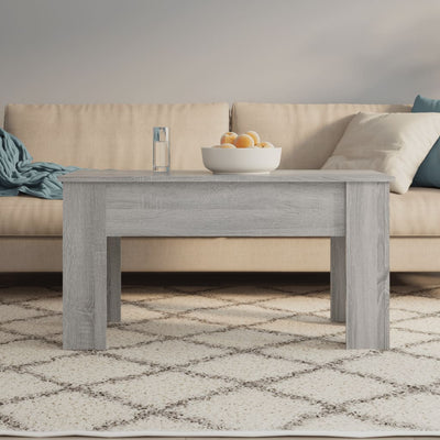Coffee Table Grey Sonoma 101x49x52 cm Engineered Wood Payday Deals