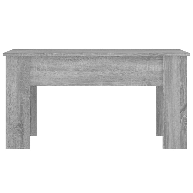 Coffee Table Grey Sonoma 101x49x52 cm Engineered Wood Payday Deals