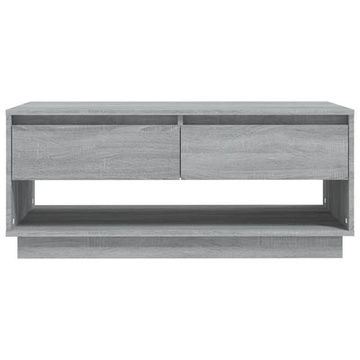 Coffee Table Grey Sonoma 102.5x55x44 cm Engineered Wood Payday Deals