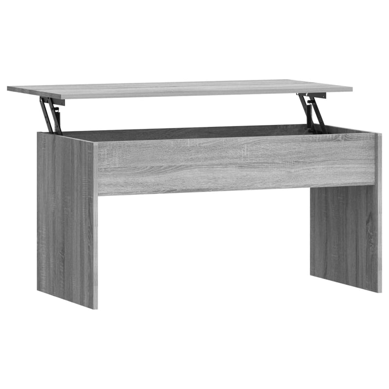 Coffee Table Grey Sonoma 102x50.5x52.5 cm Engineered Wood Payday Deals