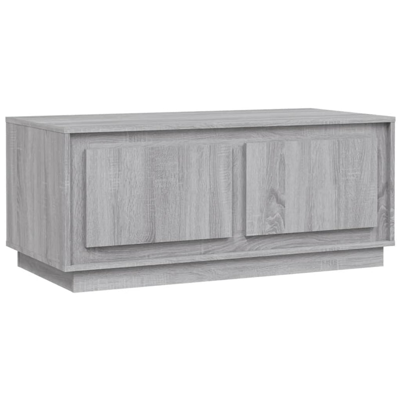 Coffee Table Grey Sonoma 102x50x44 cm Engineered Wood Payday Deals