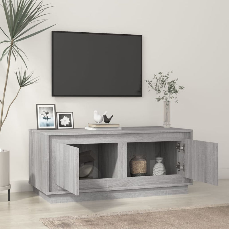 Coffee Table Grey Sonoma 102x50x44 cm Engineered Wood Payday Deals