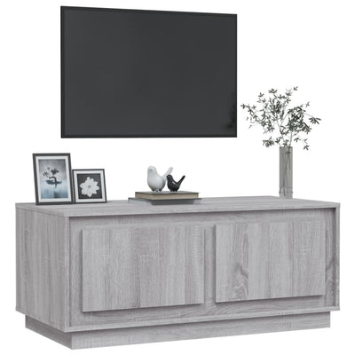 Coffee Table Grey Sonoma 102x50x44 cm Engineered Wood Payday Deals